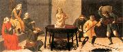 BARTOLOMEO DI GIOVANNI Predella: Martyrdom of St John oil painting